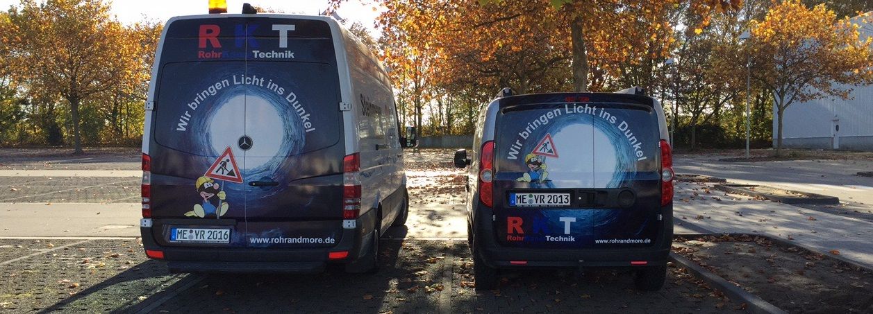 Firmenfahrzeuge der Firma RKT Steinmeyer